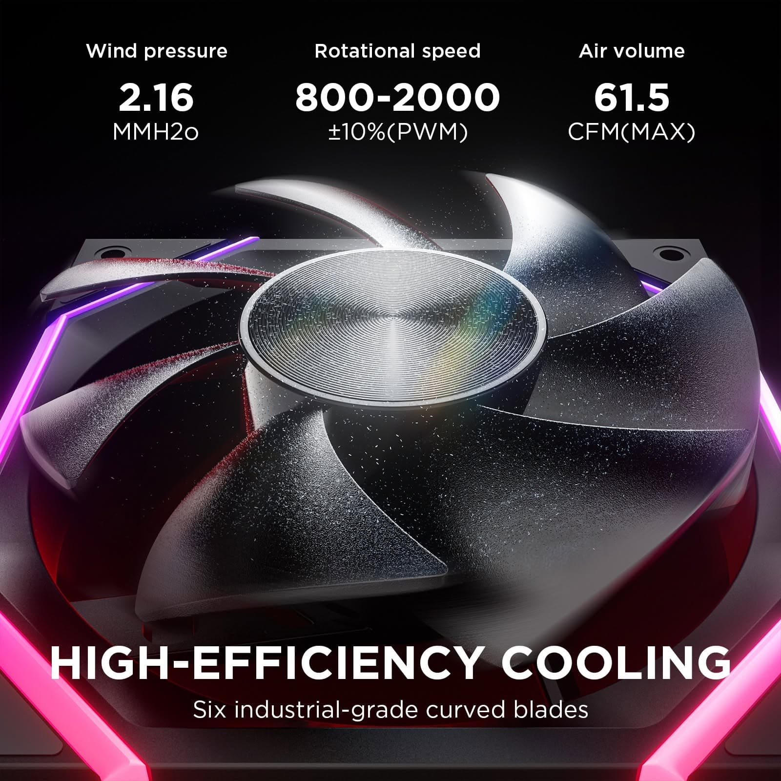 NYOTA ARGB fan lighting