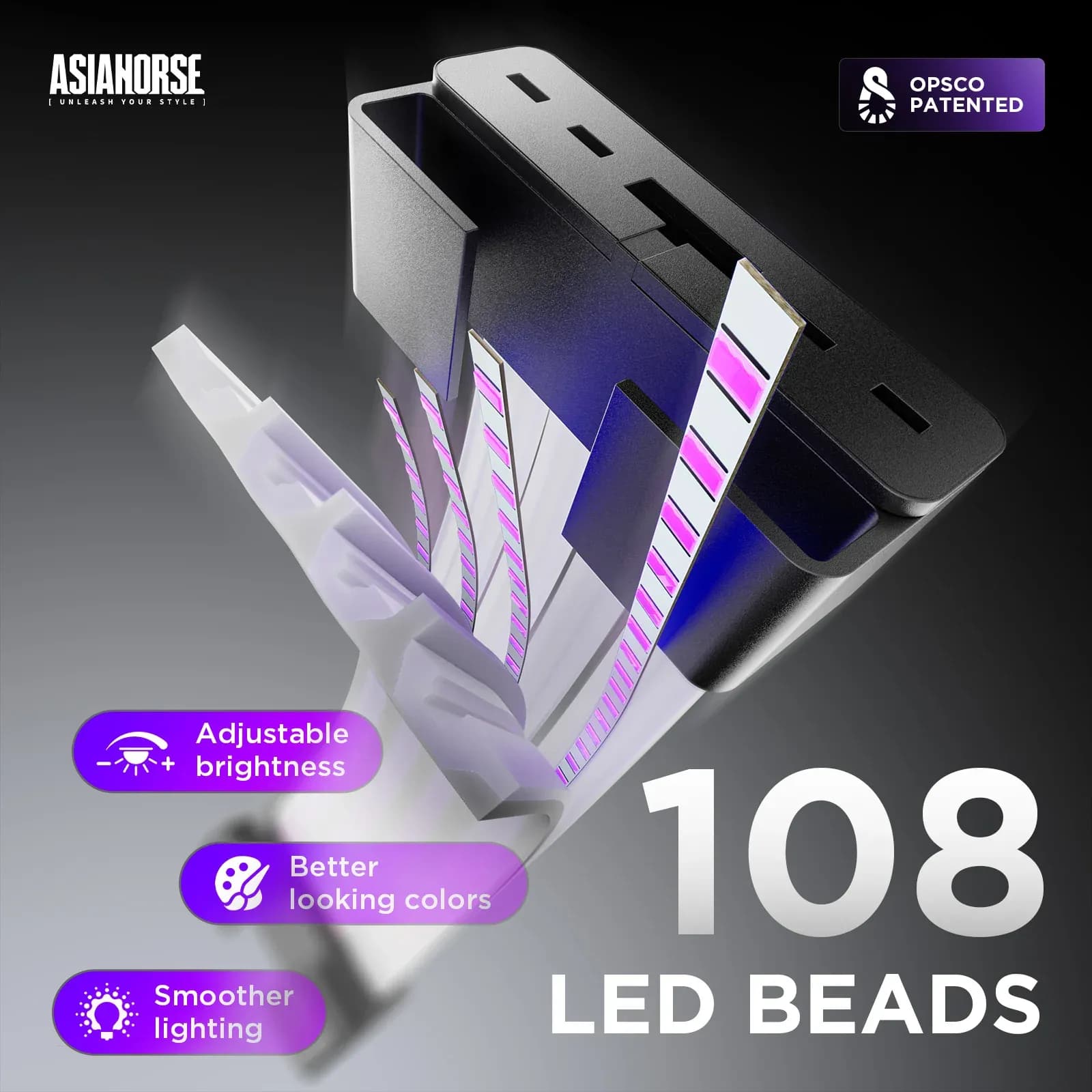 AsiaHorse Aurora Learn 108 Leds