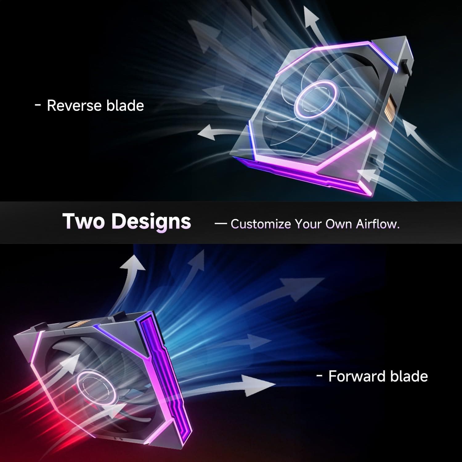 NYOTA ULTRA reverse and forward blades