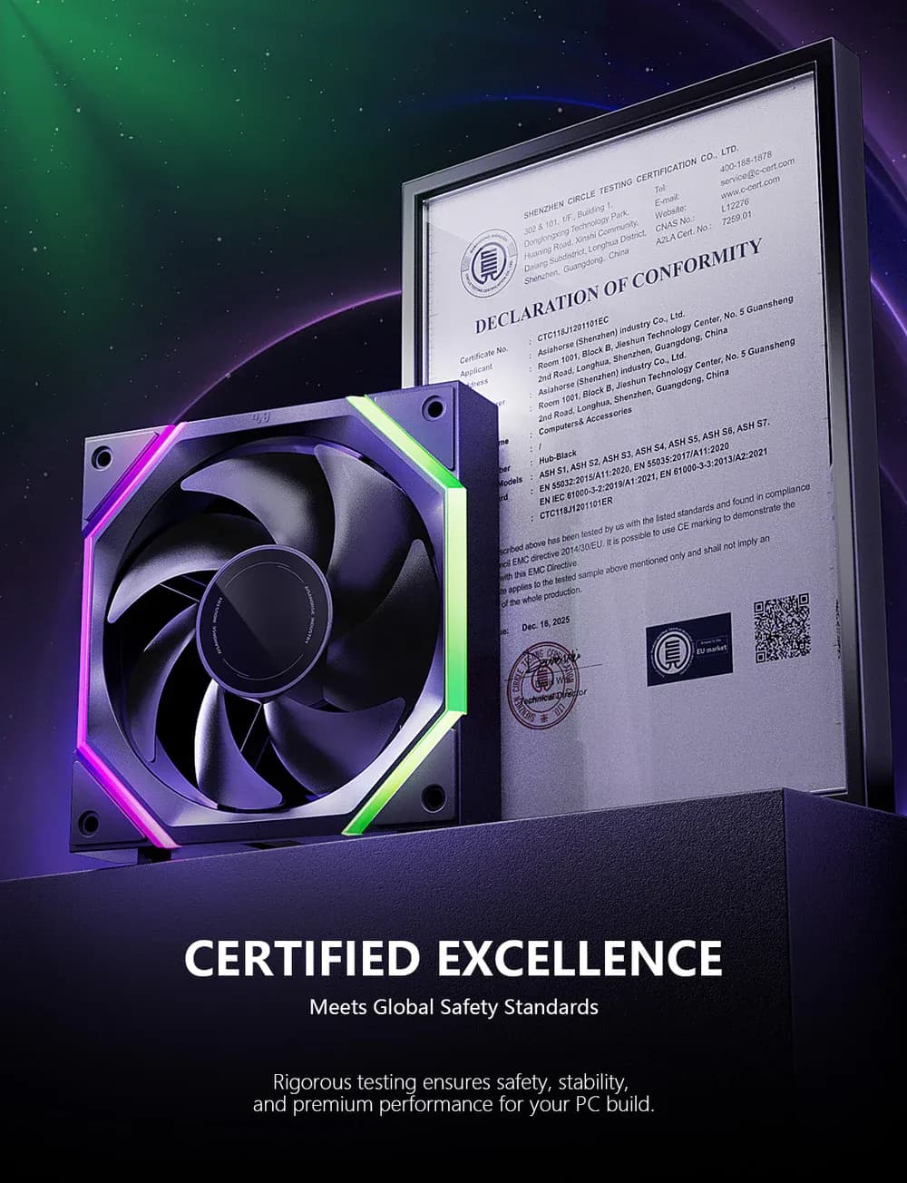 NYOTA PRO certified