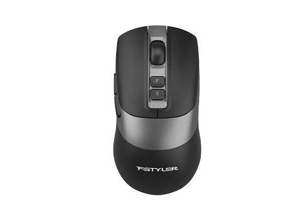 A4Tech FB50CS Plus Fstyler Dual-Mode Bluetooth & 2.4G Rechargeable Silent-Click Mouse view 1