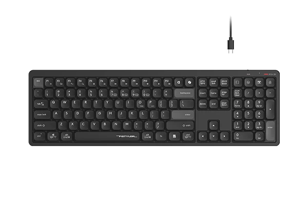 A4Tech FBX55C Fstyler Bluetooth & 2.4G Scissor Switch Wireless Keyboard view 1