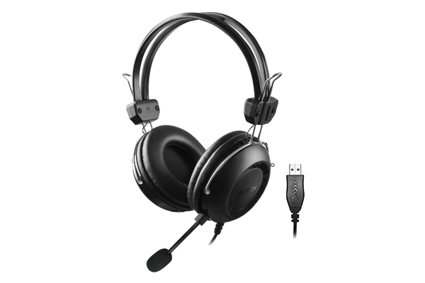 A4Tech HU-35 ComfortFit USB Stereo Headphone view 1