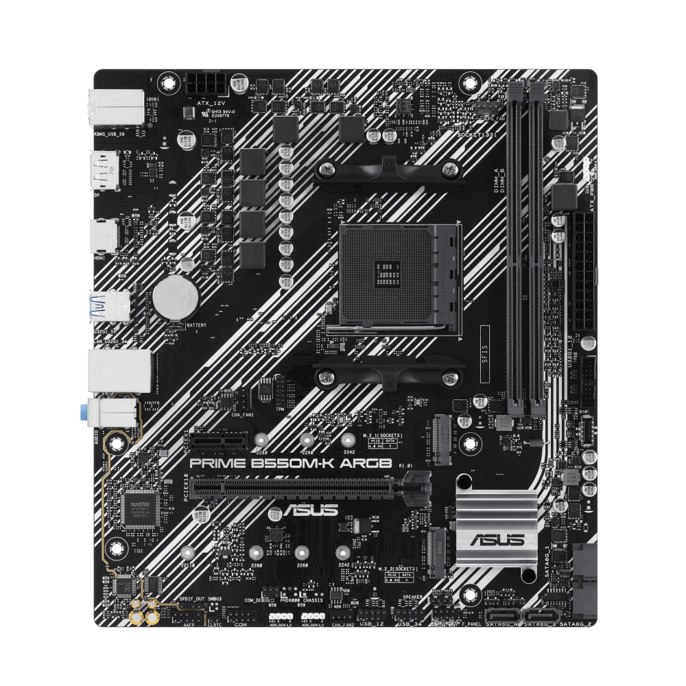 ASUS PRIME B550M-K ARGB view 1