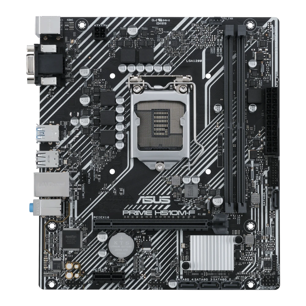 ASUS PRIME H510M-F D4 view 1