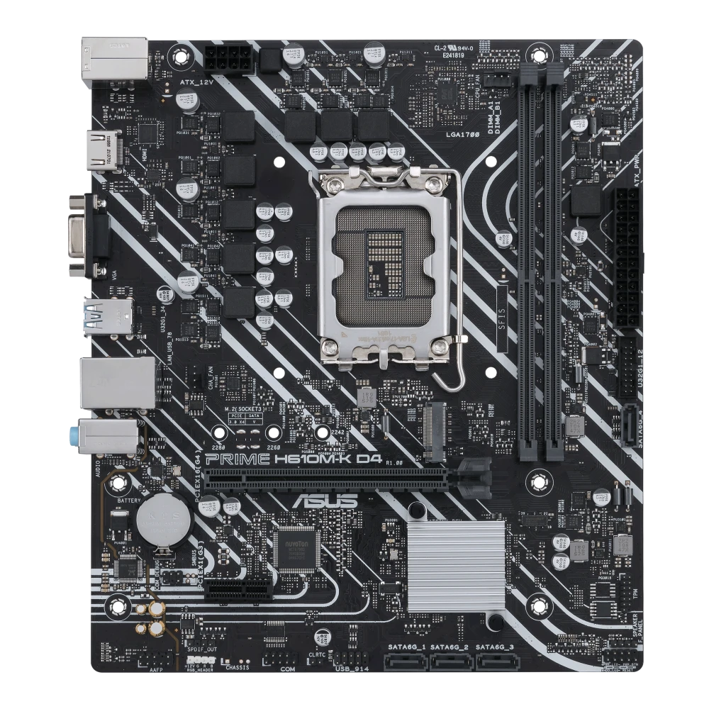 ASUS PRIME H610M-K D4 view 1