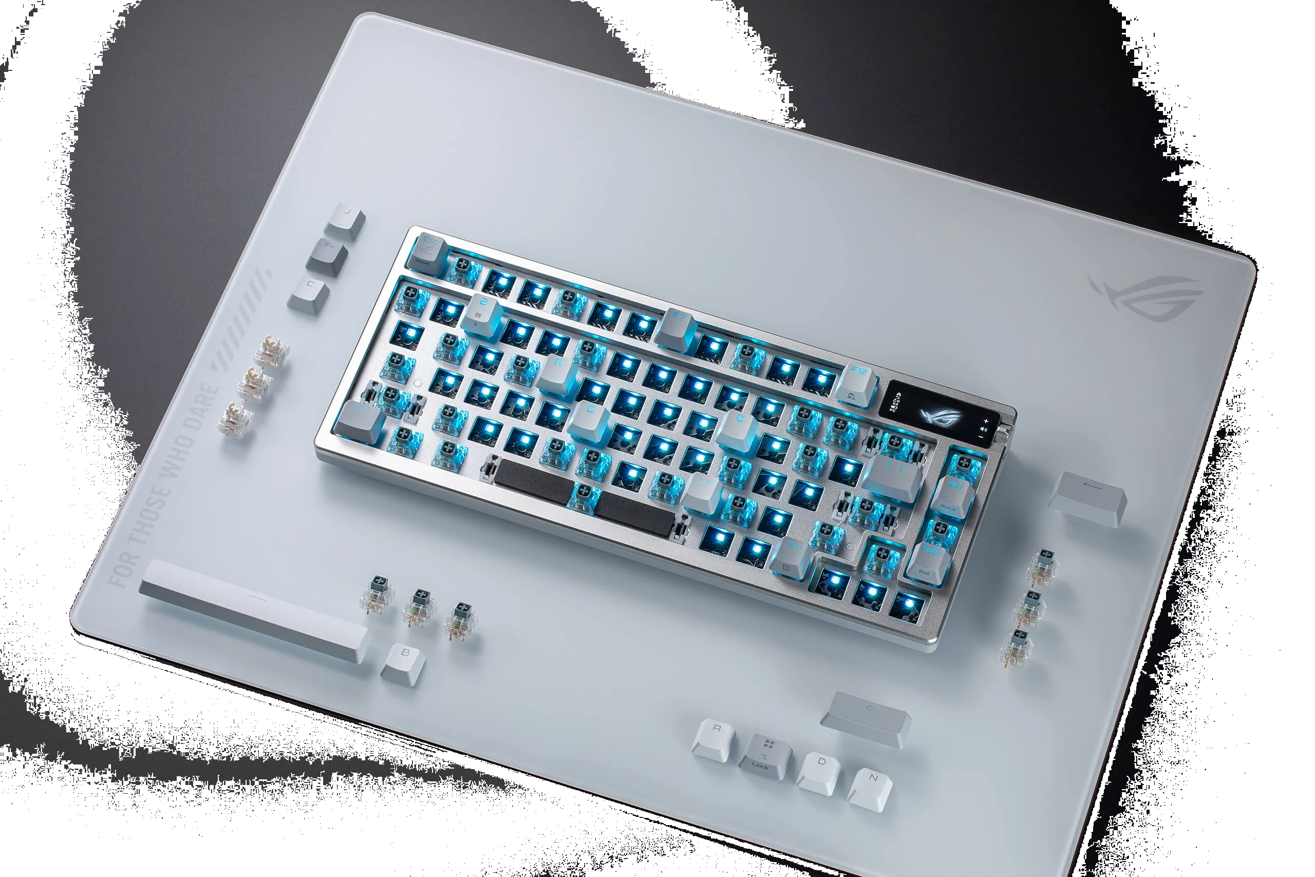 ASUS ROG Azoth Wireless Custom Gaming Keyboard view 1