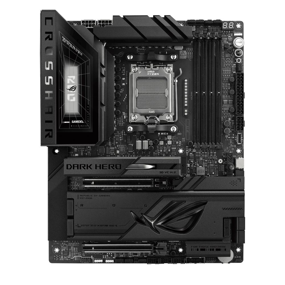 ASUS ROG Crosshair X870E Dark Hero front view