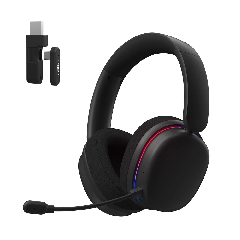 Aula G7 Pro 7.1 Surround Wireless Gaming Headset - Black