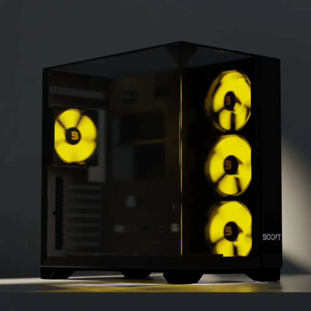 Boost Enclosure Elite Series X200 with 4 ARGB Fans