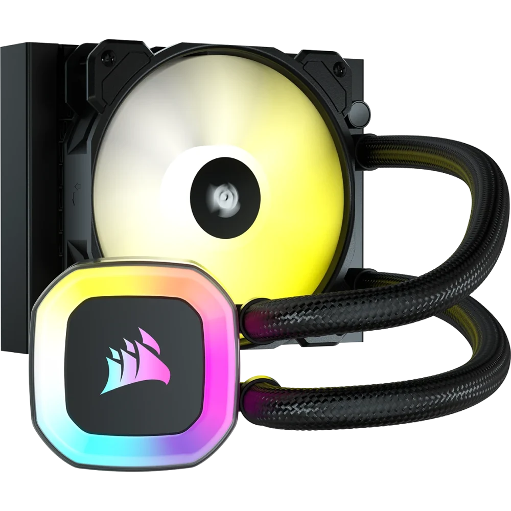 Corsair H55 RGB 120mm Liquid CPU Cooler view 1