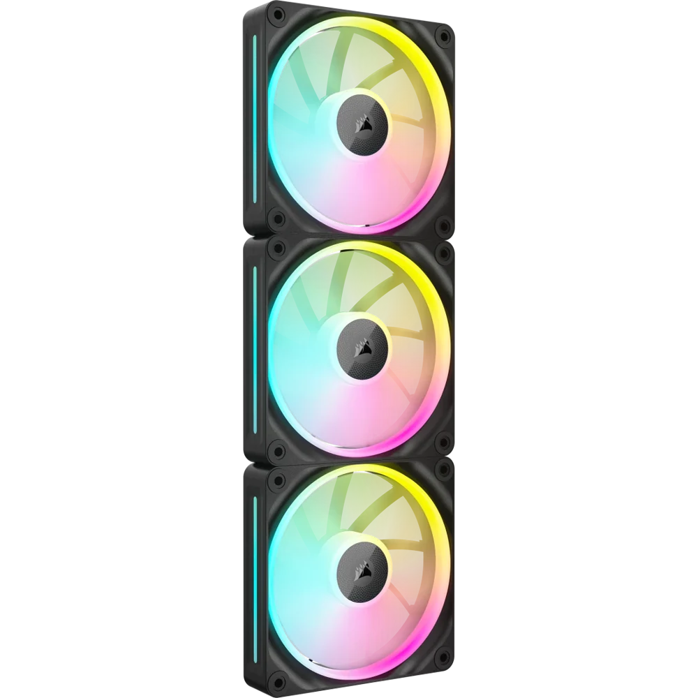 Corsair iCUE LINK LX120 RGB 120mm PWM Fans Starter Kit (3-Pack) view 1