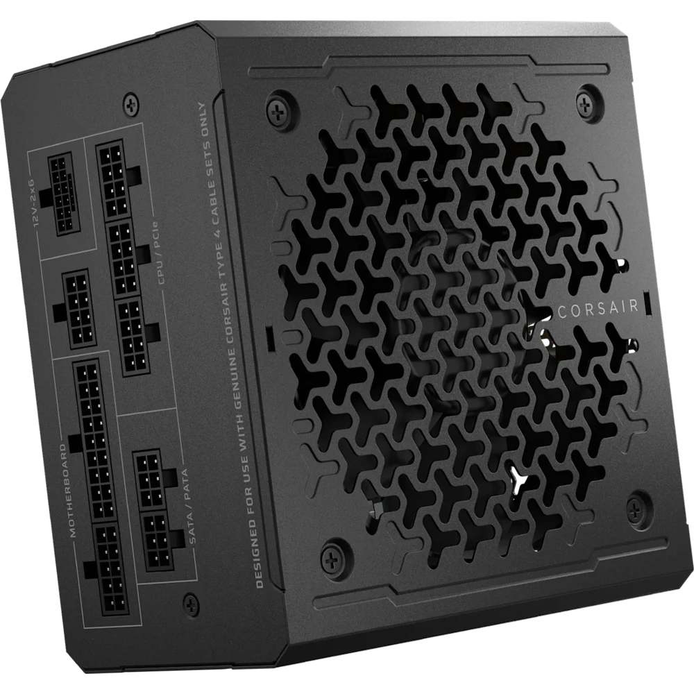 Corsair RM1000e 1000W Fully Modular ATX Power Supply view 1