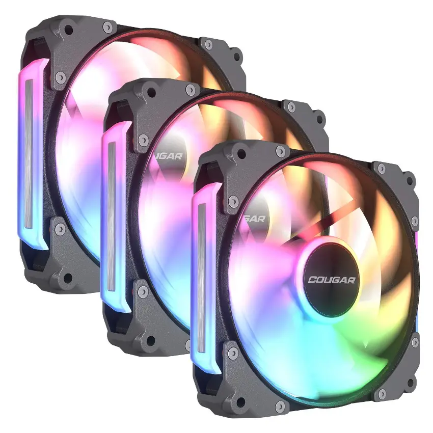 Cougar APOLAR 120 ARGB 120mm Case Fans (Pack of 3)