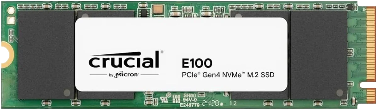 Crucial E100 PCIe Gen4 NVMe M.2 SSD