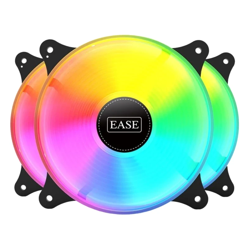 Ease 120mm ARGB Case Fan Triple Pack with Controller Hub view 1