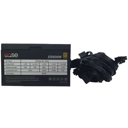 Ease 800W 80+ Bronze Power Supply view 1