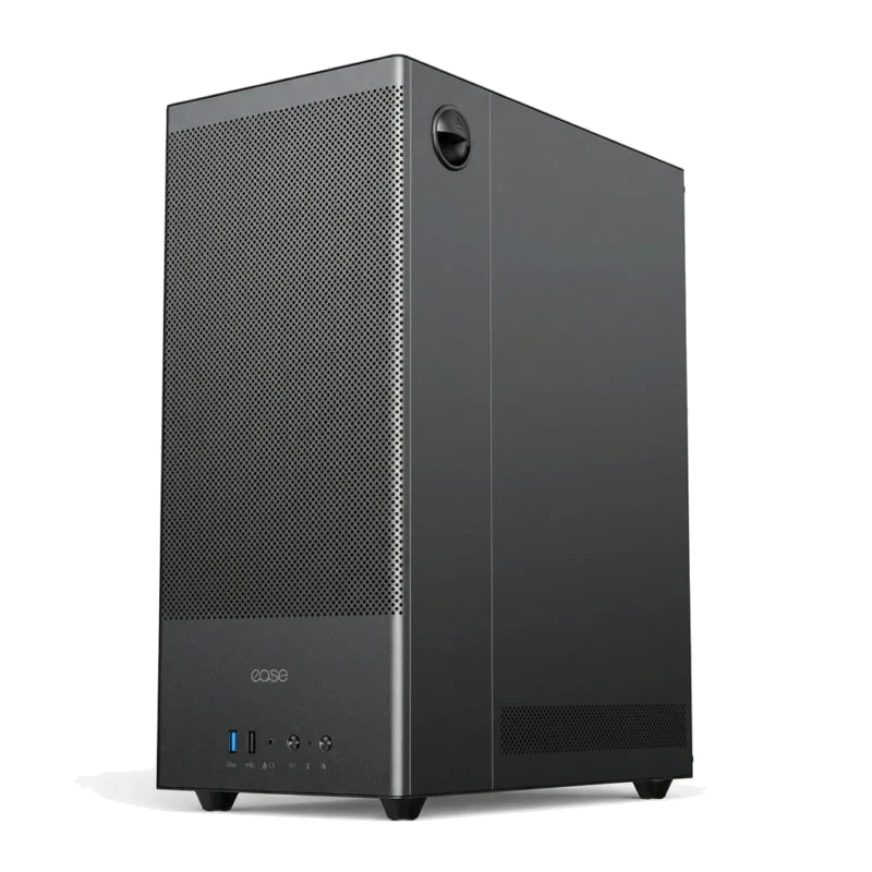 Ease ATX Mid-Tower Tempered Glass PC Case view 1