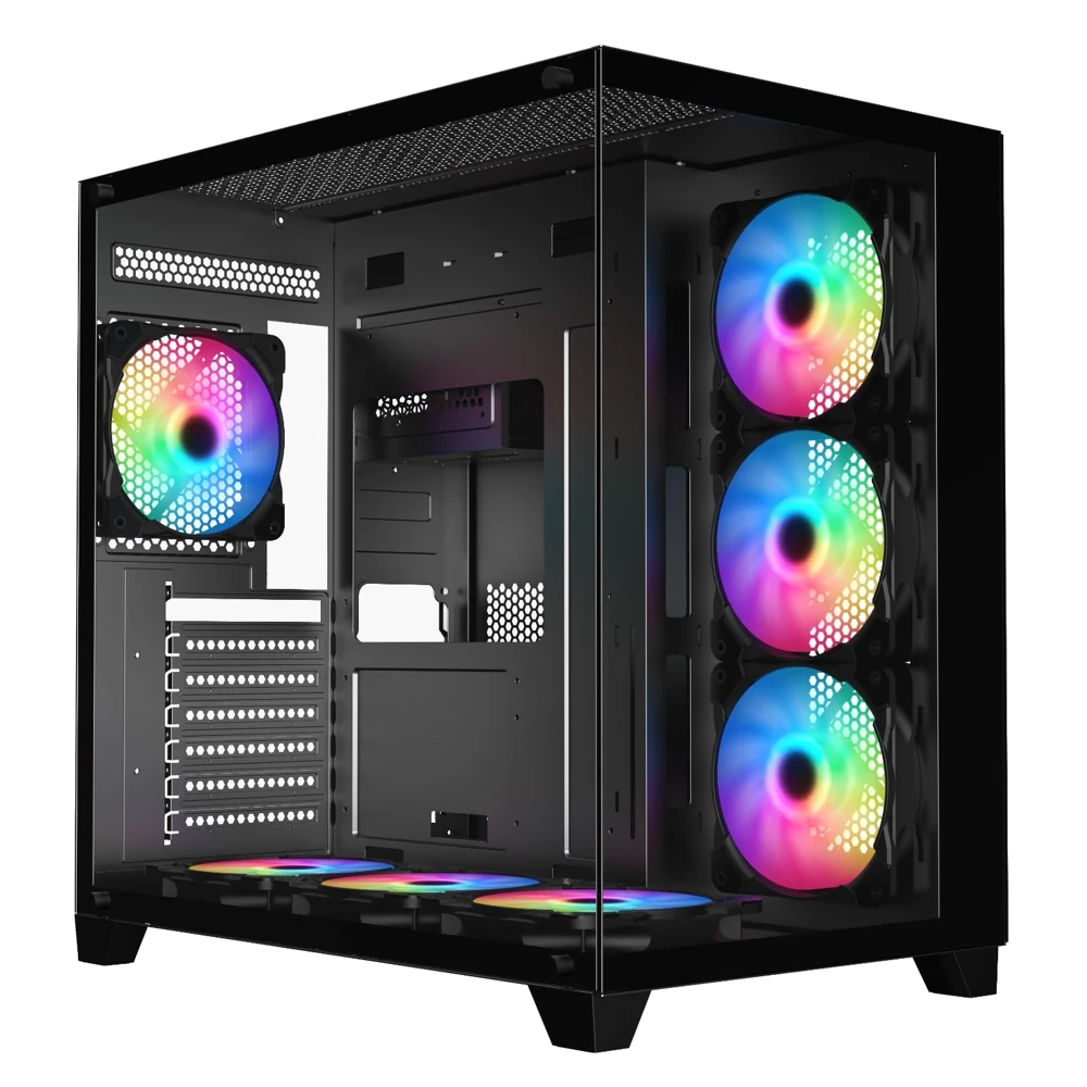 Ease Mesh Top ATX Gaming Case with Infinity ARGB Fan view 1