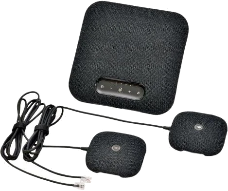 Ease Wireless Conference Speakerphone with 2 Extension Microphones view 1