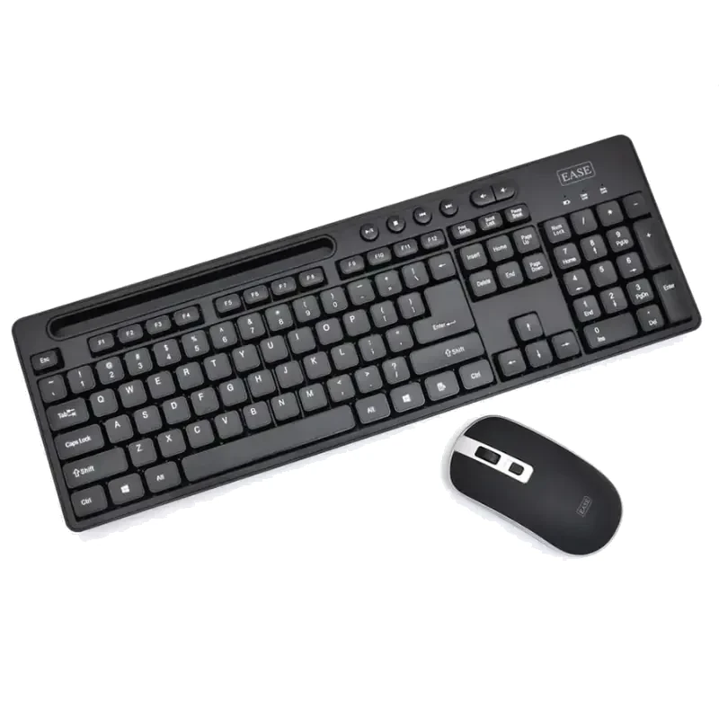 Ease Wireless Keyboard and Mouse Combo 2.4GHz view 1