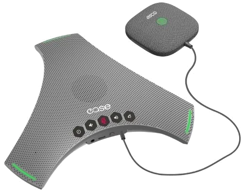 Ease Wireless Rechargeable Conference Speakerphone with Extension Mic view 1