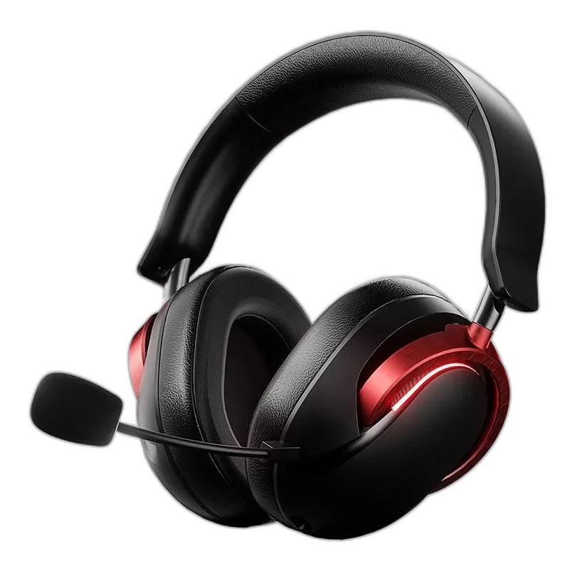 Aula A700 Wireless Gaming Headset - Tri-Mode 7.1, 50mm Titanium, RGB - Black+Red