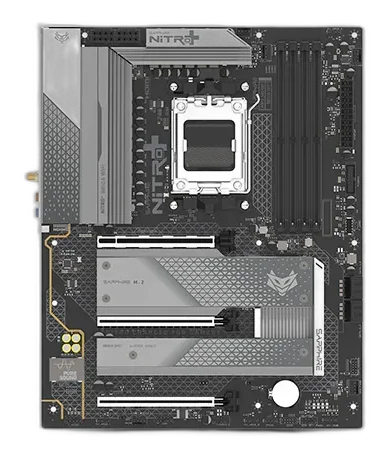 Sapphire NITRO+ B850A WiFi 7 AMD B850 AM5 DDR5 ATX Motherboard