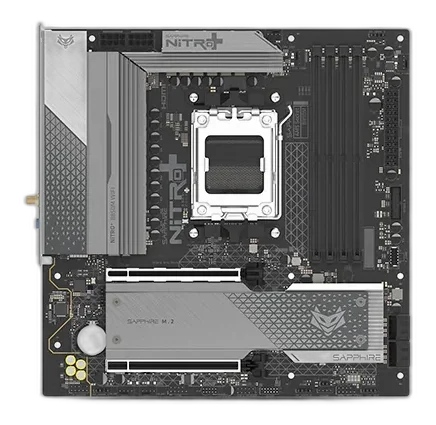 Sapphire NITRO+ B850M WIFI AMD B850 AM5 DDR5 Micro-ATX Motherboard
