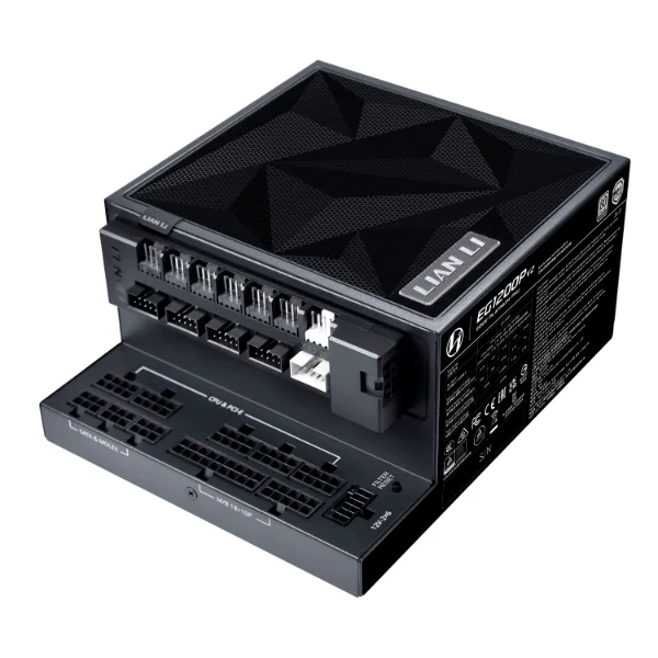 EDGE Platinum V2 1200W EG1200P 80+ Platinum ATX 3.1 Power Supply - Black