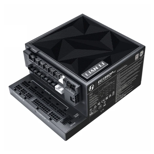 EDGE Platinum V2 1350W EG1350P 80+ Platinum ATX 3.1 Power Supply - Black