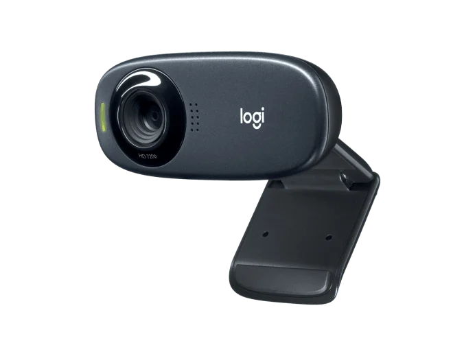 Logitech C310 HD 720p webcam front view