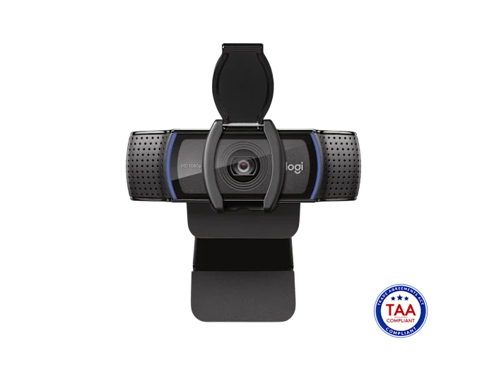 Logitech C920e Full HD business webcam front view