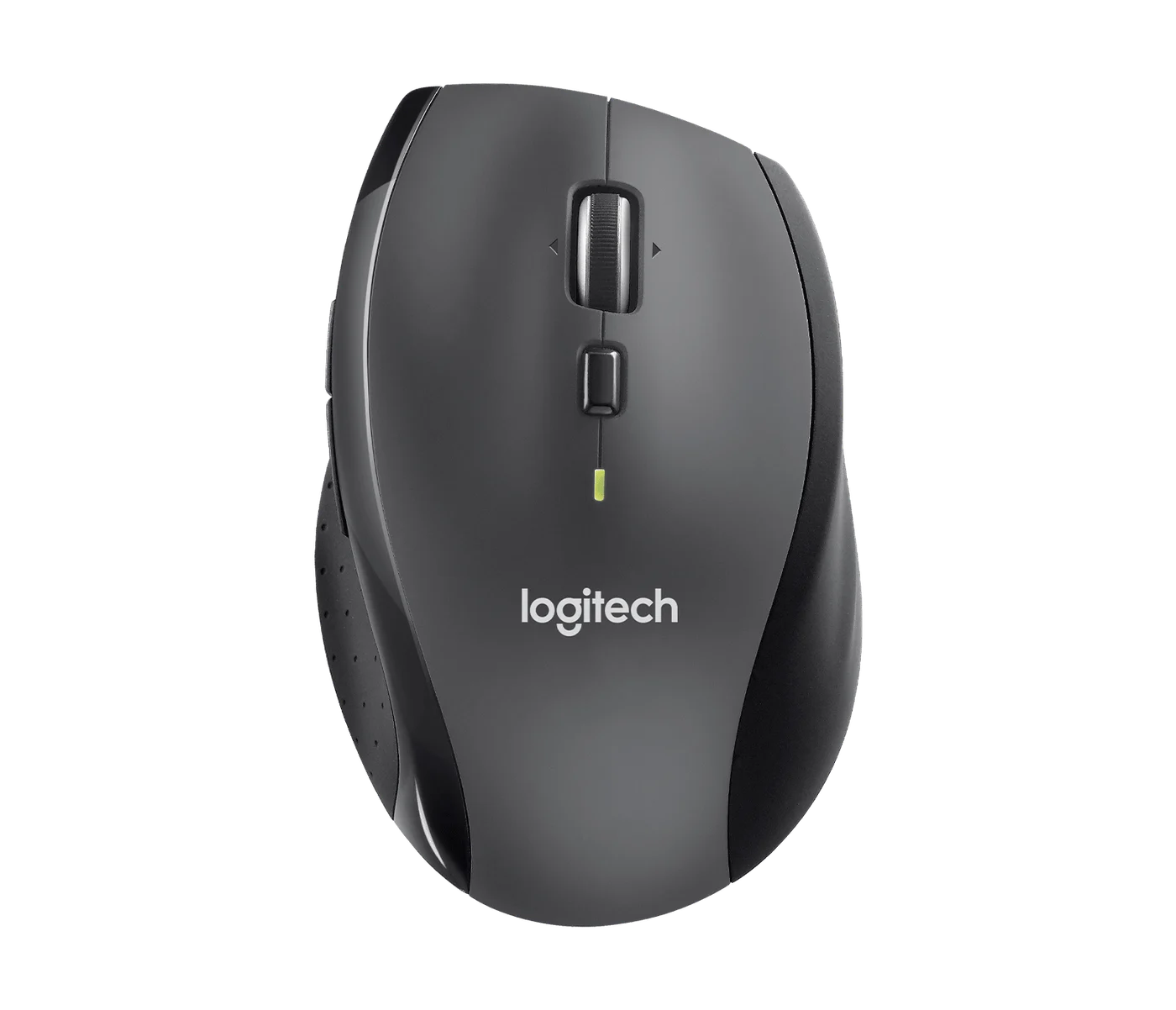 Logitech M705 Marathon Wireless Mouse Black top view (910-001963)