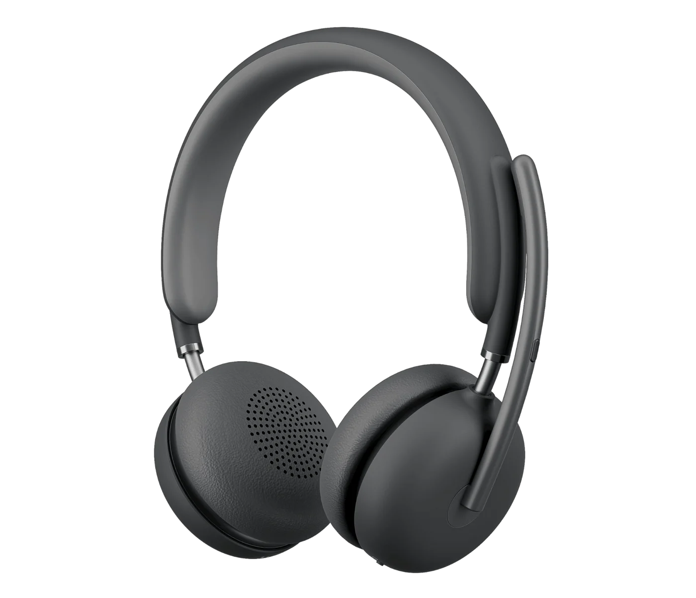 Logitech Zone Wireless 2 UC Bluetooth Headset Graphite front view (981-001311)