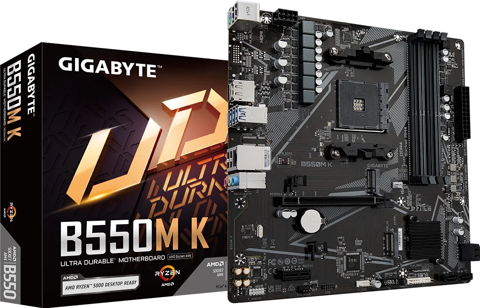 Gigabyte B550M K Motherboard