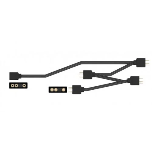 ID-COOLING FS-04 ARGB 1-to-4 5V 3-pin addressable RGB splitter cable