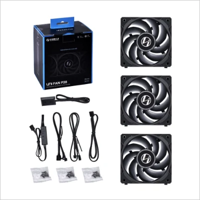 Lian Li UNI FAN P28 120mm High-Performance Fans (3-Pack)
