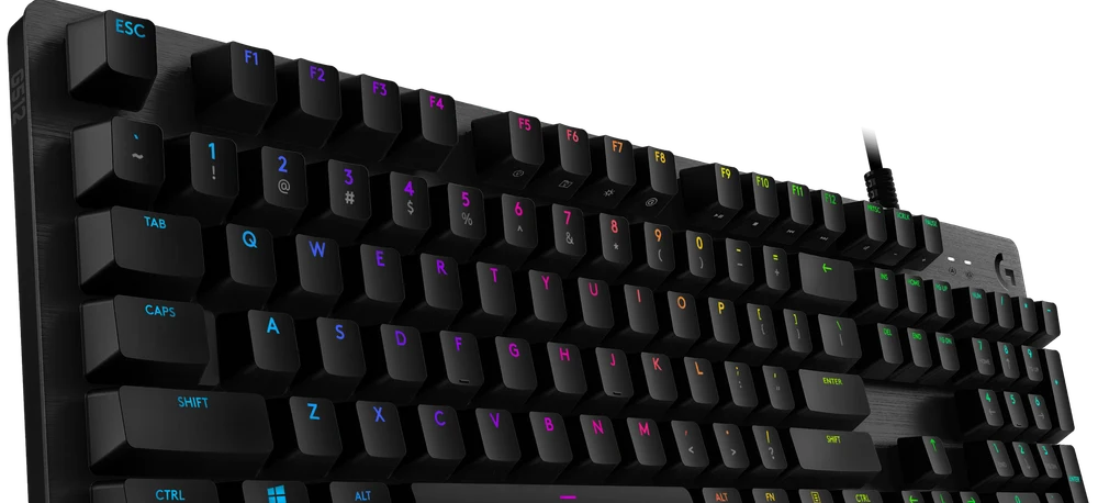 Logitech G512 Mechanical Gaming Keyboard (Black) view