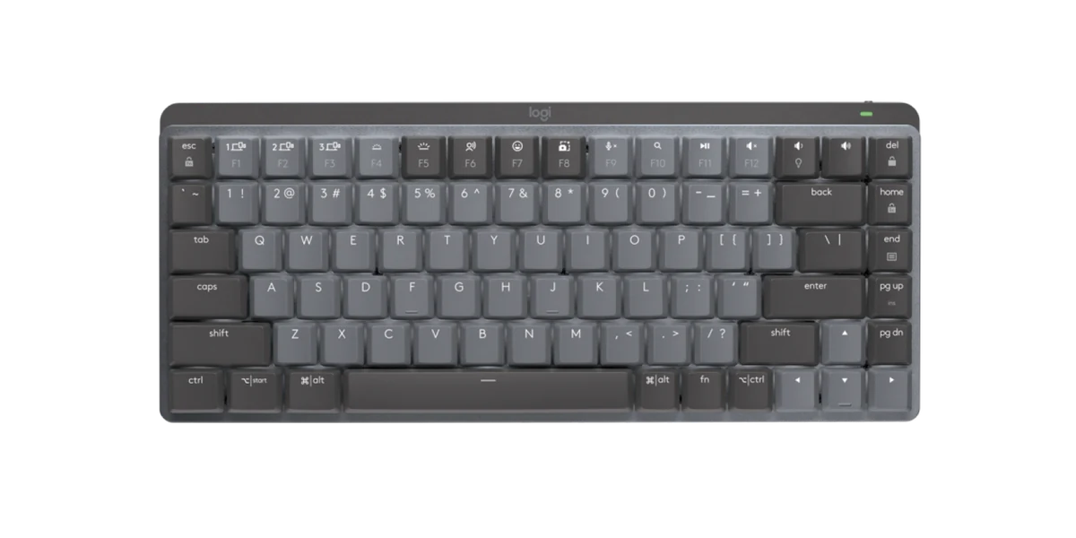 Logitech MX Mechanical Mini Wireless Illuminated Keyboard (Clicky, Graphite)