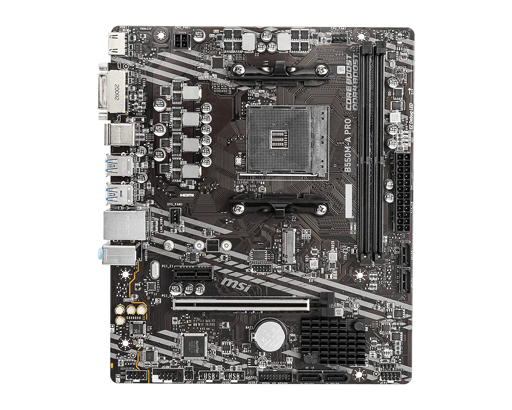 MSI B550M-A PRO view 1