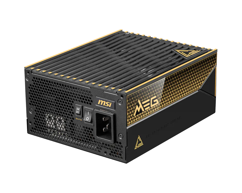 MSI MEG Ai1600T PCIE5 view 1