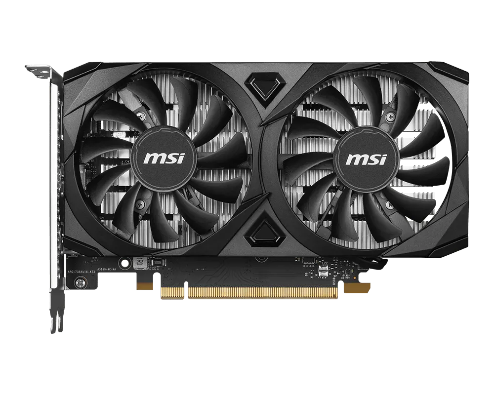 MSI GeForce RTX 3050 VENTUS 2X E 6G OC view 1