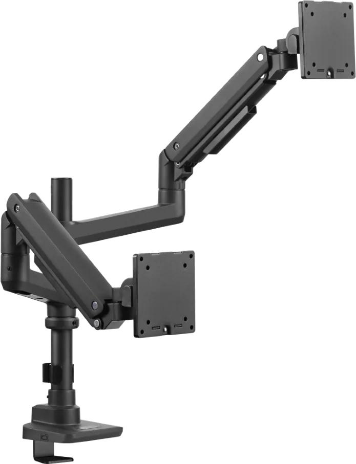 VMA-24P Heavy-Duty Dual Gas-Spring Monitor Arm