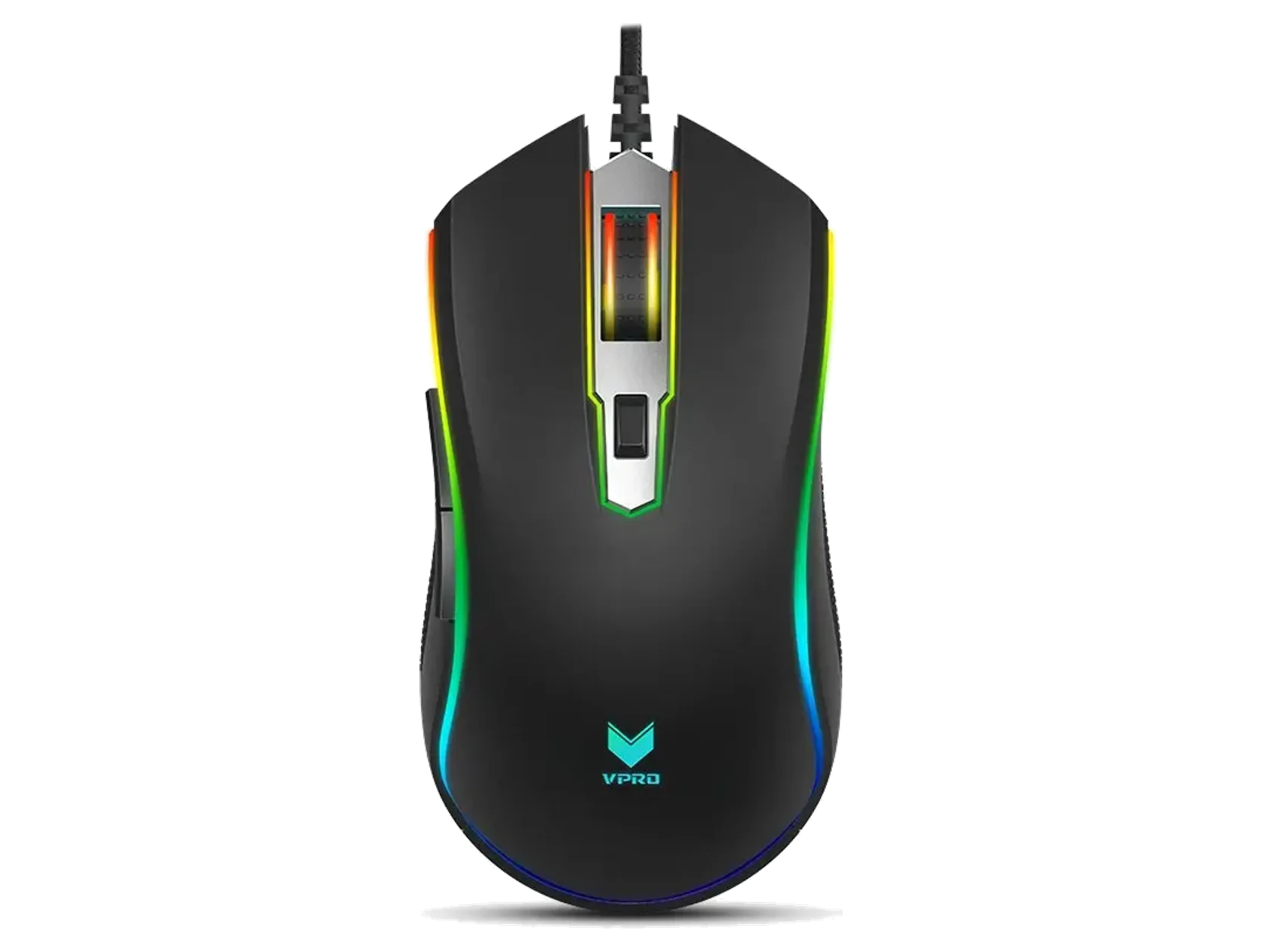 V25S 6200DPI Wired Optical Gaming Mouse