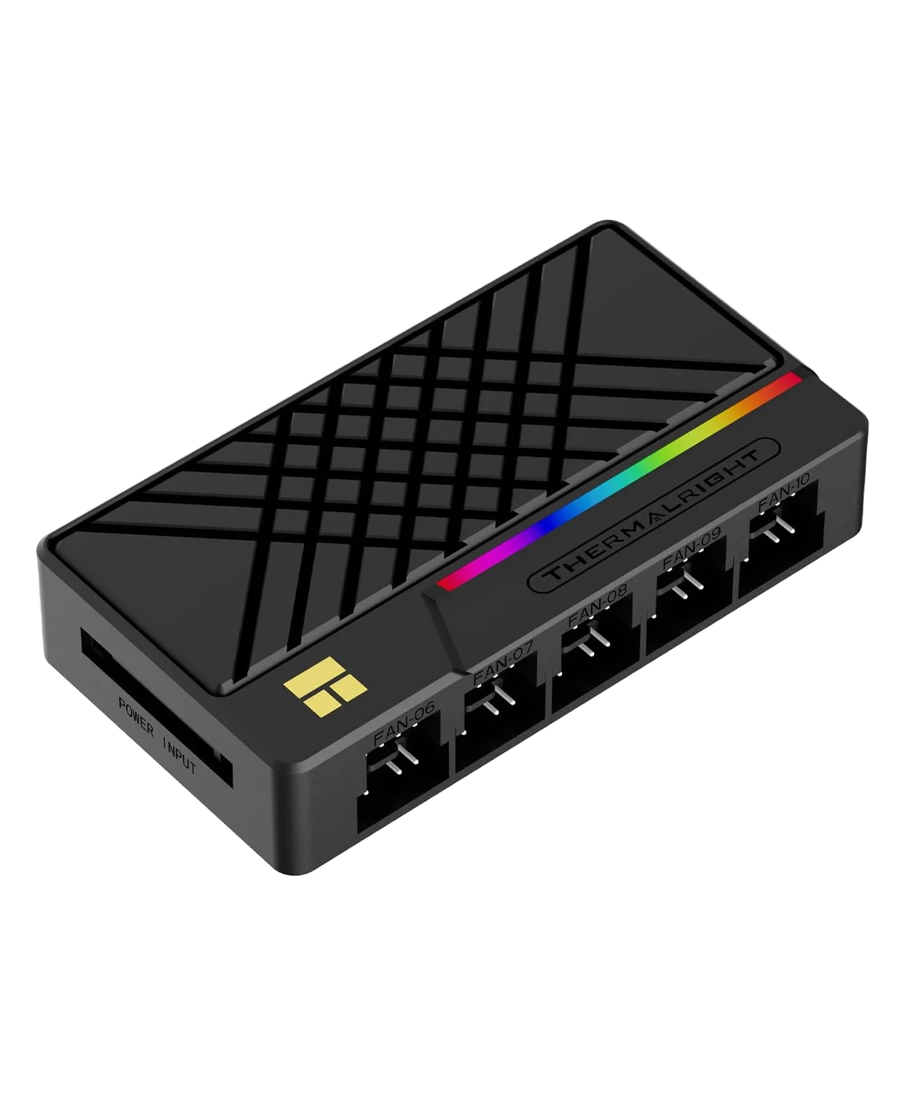 HUB X10 ARGB & Fan (10-Port) Black