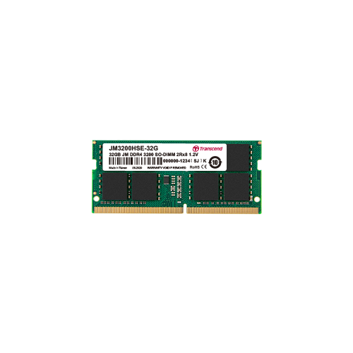 Transcend JetRam DDR4 Laptop Memory (SO-DIMM) view 1