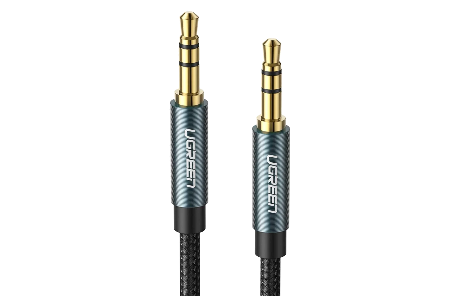 Ugreen 3.5mm Braided Aux Cable Metal Case 3M Blue