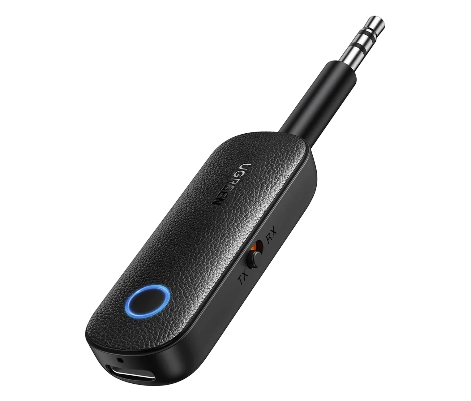 2-in-1 Bluetooth 5.0 Transmitter and Receiver (Black)
