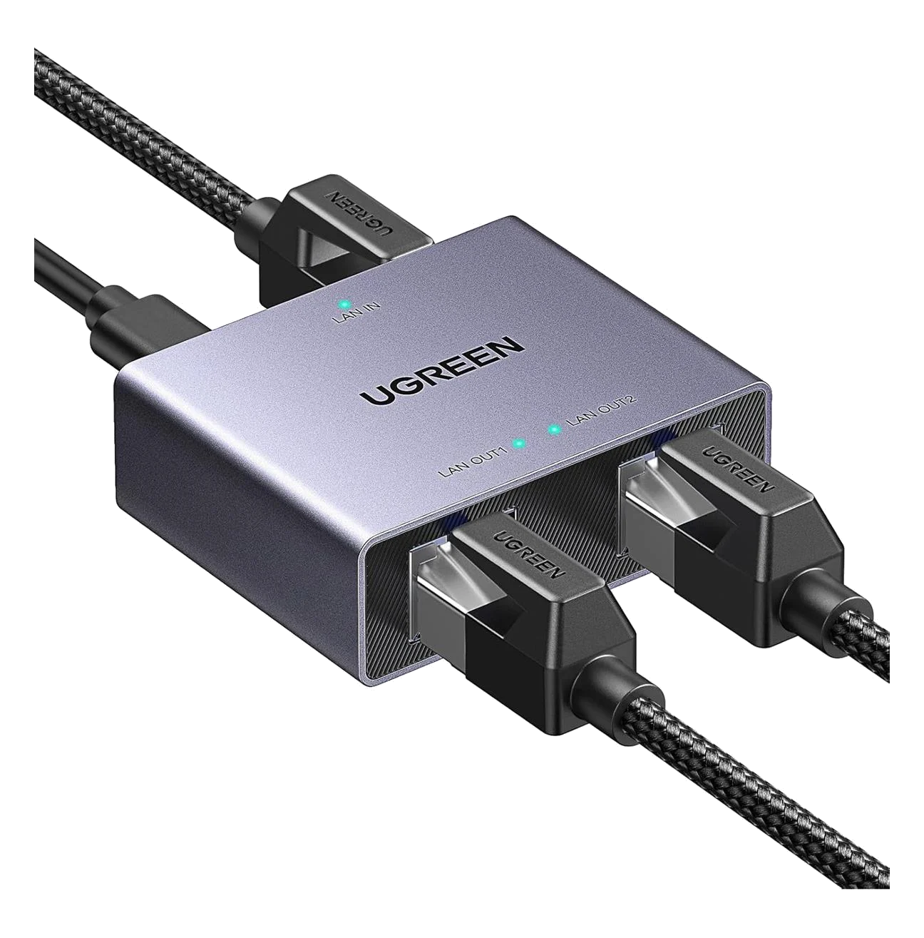 Gigabit Ethernet Splitter 1 to 2